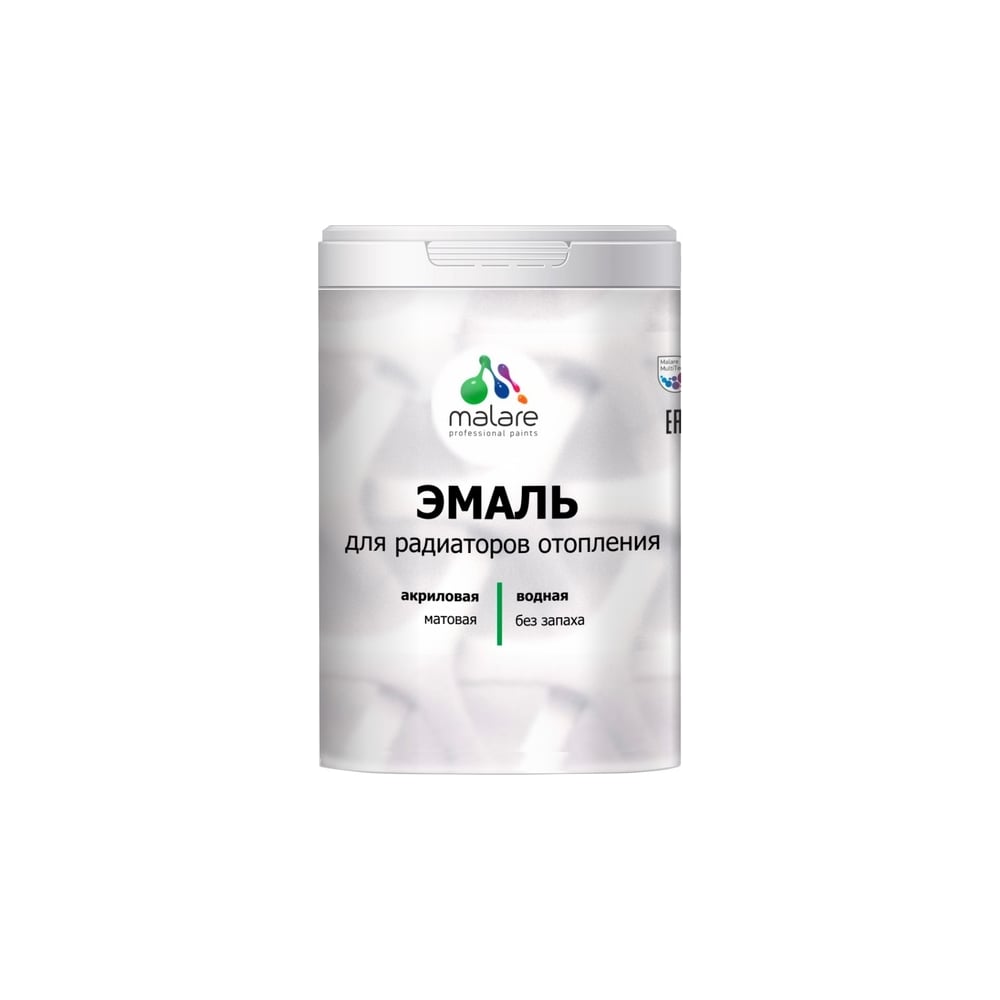 Изображение товара Эмаль MALARE для радиаторов и батарей отопления шоколад, 2 кг