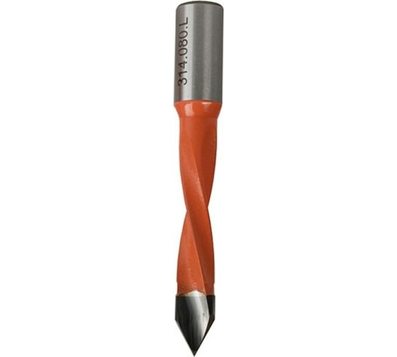 Изображение товара Сверло присадочное сквозное 10x70x10 мм, для ЛДСП, левое WOODWORK 314.100.L