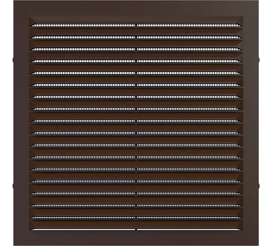 Изображение товара Решетка вентиляционная вытяжная 1919С (194x194 мм; АБС; коричневая) ERA 86-678