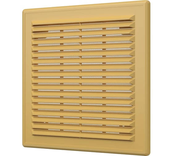 Изображение товара Решетка вентиляционная вытяжная 2121Р (208x208 мм; АБС; бежевая) ERA 233-054