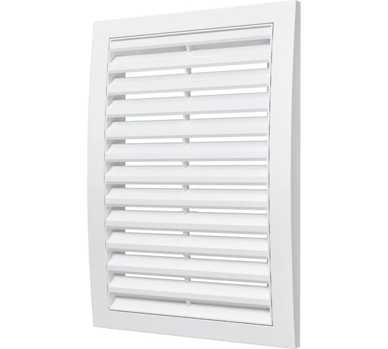 Изображение товара Решетка вентиляционная вытяжная 1825РР (180x250 мм; АБС; белая) ERA 89-055