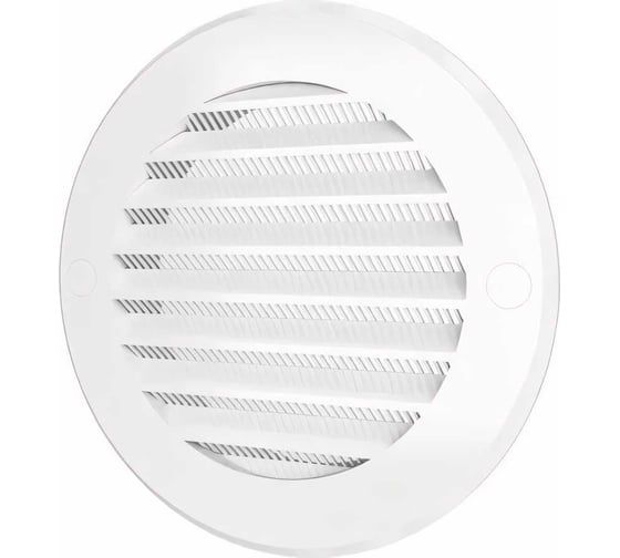 Изображение товара Решетка вентиляционная 15РКС круглая с пластиковой сеткой 200 мм вытяжная с фланцем 150 мм ERA 90-01992