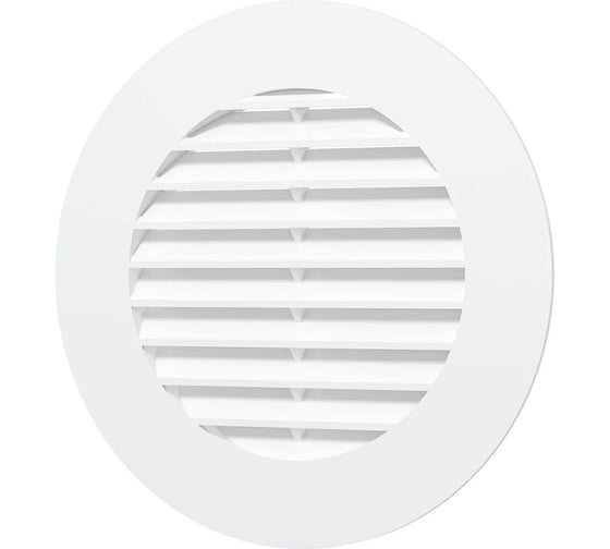 Изображение товара Решетка вентиляционная круглая 10RKL 125 мм с фланцем 100 мм ERA 90-02239