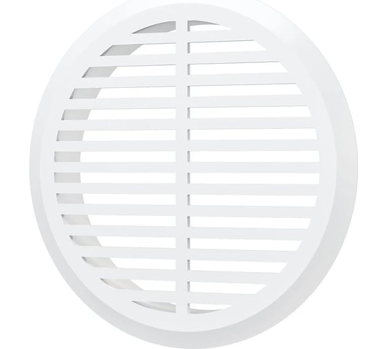 Изображение товара Решетка переточная 05ДП (4 шт; круглая; 50 мм; с фланцем 45 мм; белая) ERA 90-01926