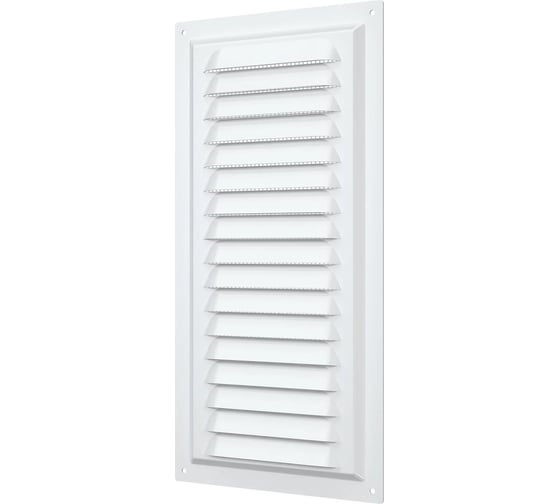 Изображение товара Решетка вентиляционная 1530МЭ вытяжная стальная с покрытием полимерной эмалью 150x300 мм ERA 90-06876