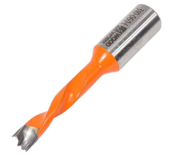 Изображение товара Сверло присадочное глухое 6x57x10 мм, для ЛДСП, левое WOODWORK 310.060.L