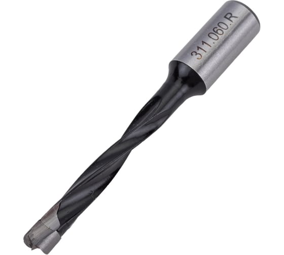 Изображение товара Сверло присадочное глухое 6x70x10 мм, для ЛДСП, правое WOODWORK 311.060.R