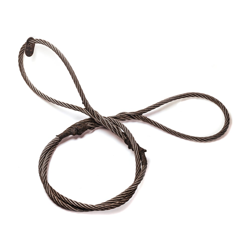 Изображение товара Канатный петлевой строп ТамбовТехСнаб 1.6 т, 3 м, заплетка, сталь