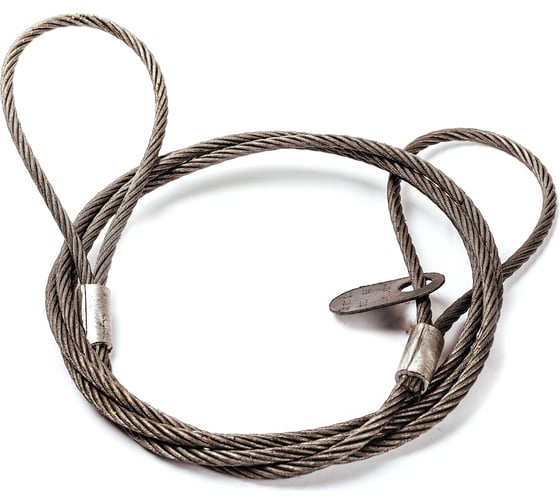 Изображение товара Канатный петлевой строп ТамбовТехСнаб СКП 1 т, 1 м, опрессовка 7930124361431