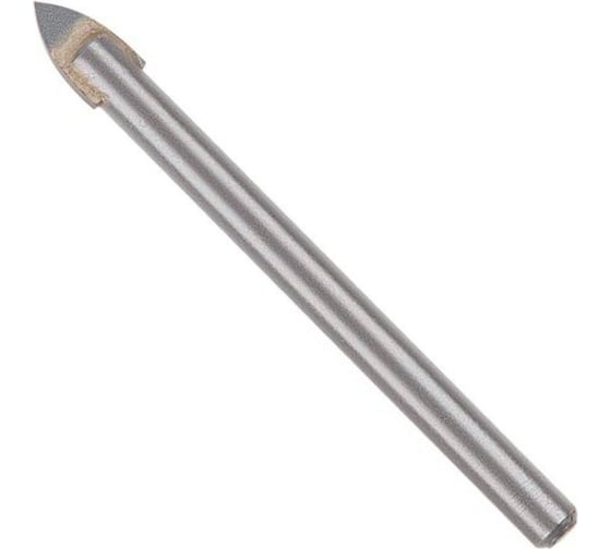 Изображение товара Сверло твердосплавное копьевидное по кафелю и стеклу 4x60 мм ВОЛАТ 81200-04