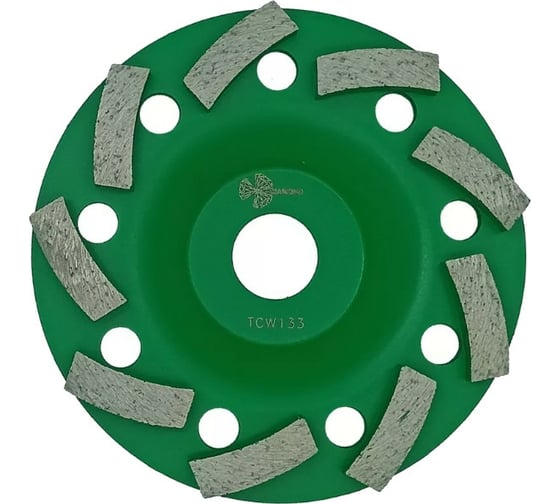 Изображение товара Чашка алмазная TRIO-DIAMOND 125 New Formula Segment-Turbo, TCW133