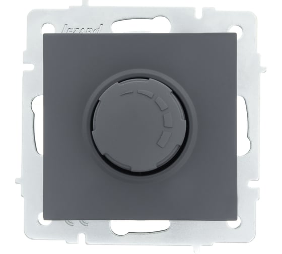 Изображение товара Диммер Lezard VESNA 800 Вт, графит 742-3488-115