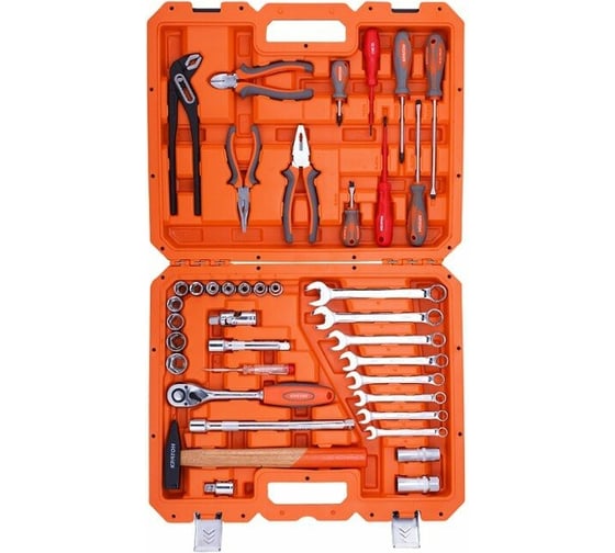 Изображение товара Набор инструментов Кратон TS-08 1/2 +1/4, 39 предметов 2 28 09 008