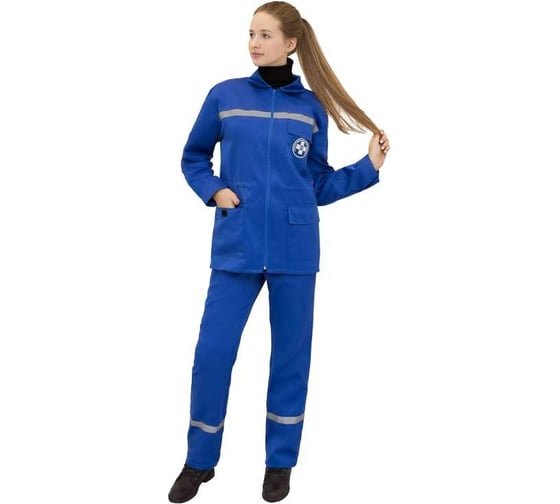 Изображение товара Женский костюм Tekca Line СП Деми, васильковый, размер 52-54, рост 158-164 2000340247248