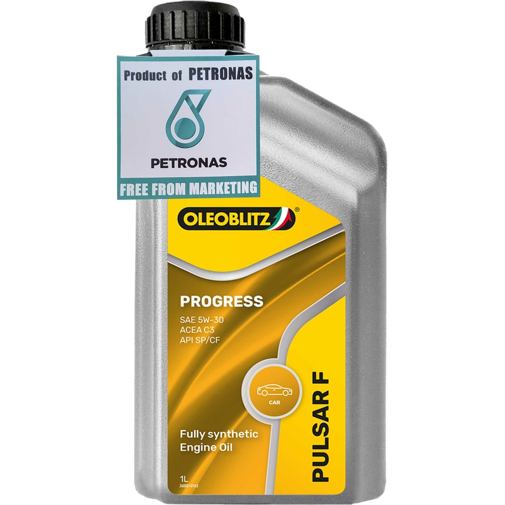 Синтетическое моторное масло Petronas 5W30 70659EL8EU OLEOBLITZ PULSAR F PROGRESS 5W-30 - фото 1