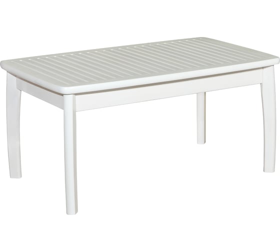 Изображение товара Журнальный стол Мебелик Массив решетка, снег 7765