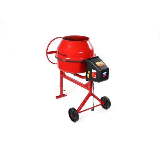 Изображение товара Бетоносмеситель Tsunami БС 120П 550 Вт, полиамидный венец I1061231000121