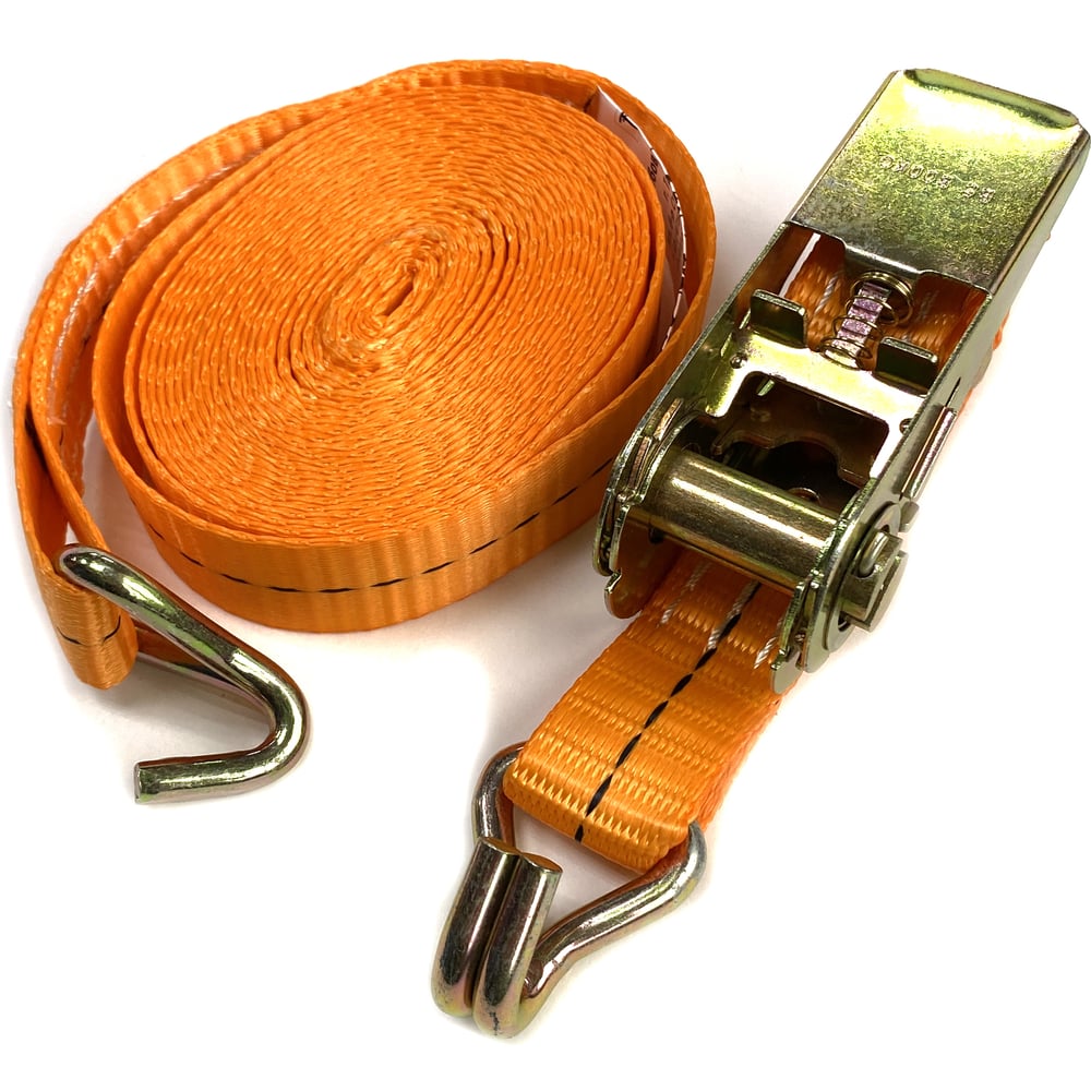 Изображение товара Стяжной ремень для крепления груза ТамбовТехСнаб 1.6 т 5 м