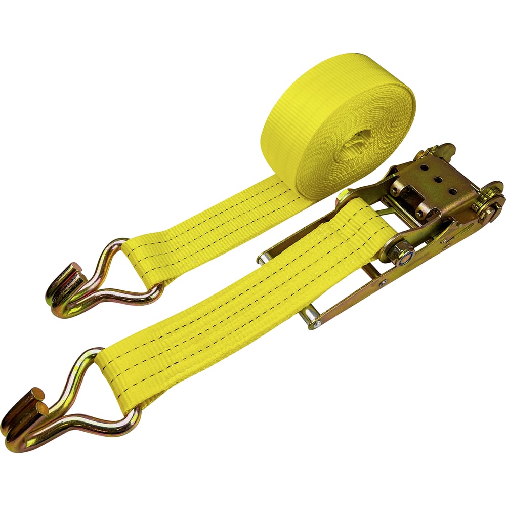 Изображение товара Стяжной ремень для крепления груза 10/20т 2м ТамбовТехСнаб 7930105412671