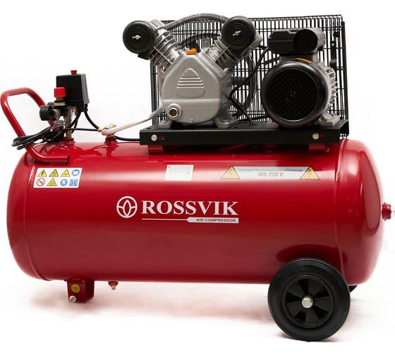 Изображение товара Поршневой компрессор Rossvik 360л/мин, 10бар, ресивер 100л, 380В/2,2кВт СБ4/С-100.LB24