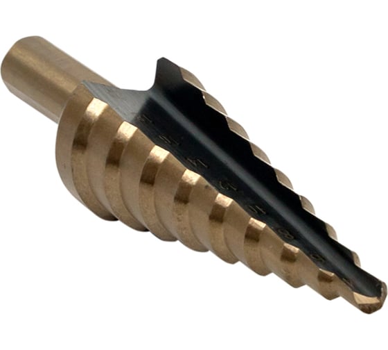 Изображение товара Ступенчатое сверло HSS 9 ступеней EKF ST-4-20/2