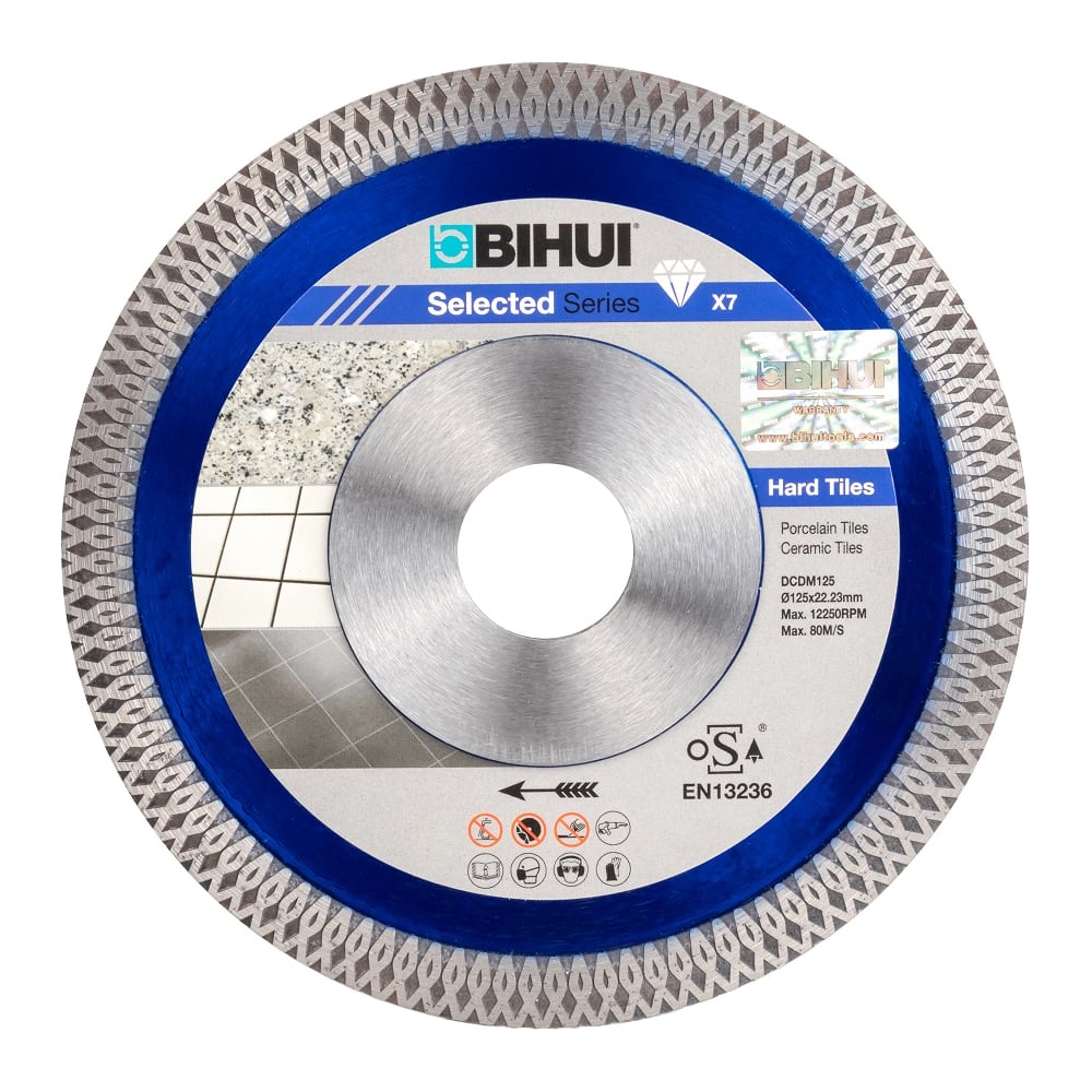 Изображение товара Диск алмазный B-SPEEDY BIHUI 125x22,2x1,2 мм DCDM125 Изображение товара Диск алмазный B-SPEEDY BIHUI 125x22,2x1,2 мм DCDM125