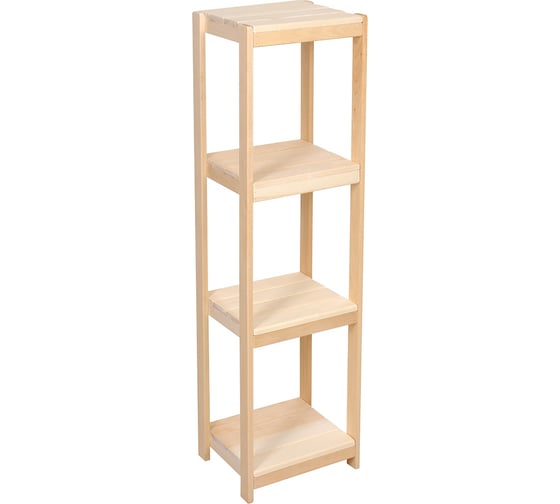 Изображение товара Стеллаж-этажерка Банные штучки, 32x29x119 см, липа 32713