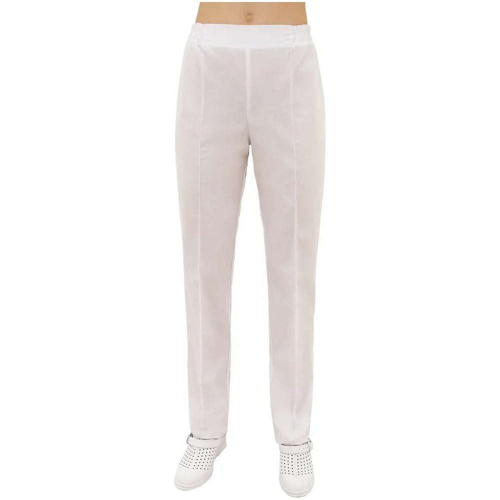 Женские брюки Tekca Line, размер 60-62, цвет белый