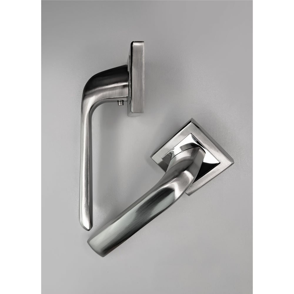 Изображение товара Фалевая ручка ESCUR DIANA E-12-15 S.CHROME для межкомнатных дверей