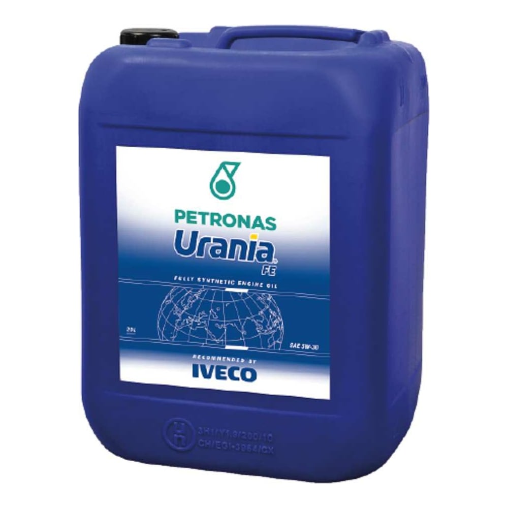Изображение товара Моторное масло URANIA FE синтетическое 5W-30, 20 л, ACEA E4/E7, API CF Petronas 71520RH1EU