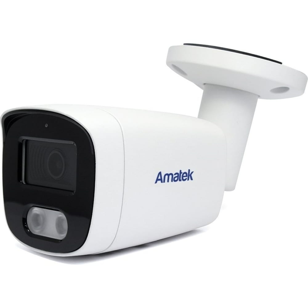 Уличная IP-видеокамера Amatek uniview видеокамера ip цилиндрическая уличная фикс объектив 4мм 4mp smart ir 50m mic wdr 120db ultra 265 h 264 mjpeg easystar microsd poe