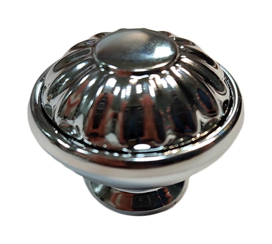 Изображение товара Ручка-кнопка Скобяной мод.249 хром (упак.) 007904