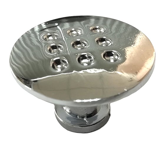 Изображение товара Ручка-кнопка Скобяной мод.48 хром Хедер 007584