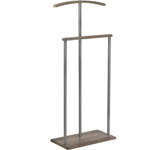 Изображение товара Костюмная вешалка Мебелик Дэви 1 металлик/дуб крымский состаренный 7462