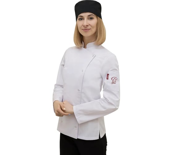 Изображение товара Женский китель Tekca Line Грейс белый, р.56-58, рост 158-164 2028336271695