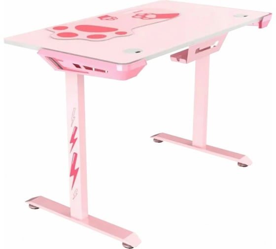 Изображение товара Стол для компьютера EUREKA (для геймеров) GIP 47, Pink ZX-GIP-P47PK