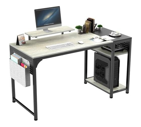 Изображение товара Письменный стол EUREKA (для компьютера) с шириной 140 см ZX-SS140B-OGB