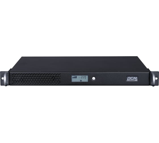 Изображение товара ИБП Powercom, ID1456357, 500VA/400W, Rack/Tower, IEC, Serial+USB, SmartSlot SPR-500