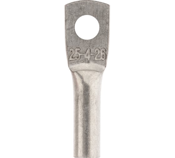 Изображение товара Медный луженый наконечник REXANT ТМЛ 2,5–4–2,6 (2,5мм2 - d 4мм), ГОСТ 7386-80, 10 шт. 07-5300-3