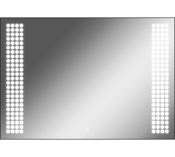 Изображение товара Зеркало Sansa Cosmo 100 black с подсветкой SC1047Z