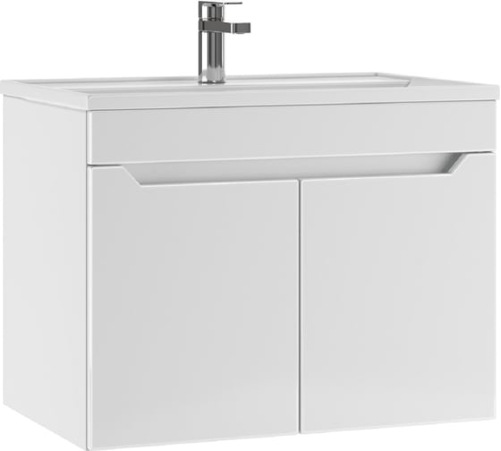 Изображение товара Подвесная тумба АЙСБЕРГ Мечта под умывальник "Фостер 70" без ящика DM2324T