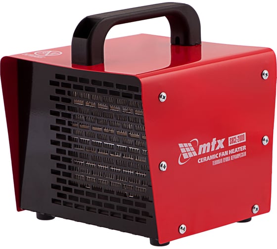 Изображение товара Тепловая керамическая пушка MTX SHCL-2000, квадратная, 230 В, 125 м3/ч, 1/2 кВт 96402