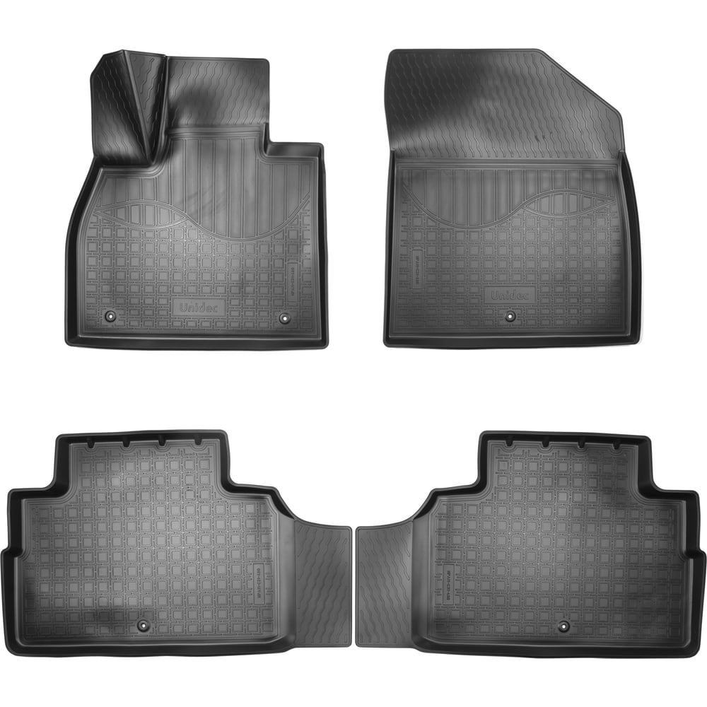 Салонные коврики для Hyundai Palisade 3D 2020 5 мест UNIDEC car fuel brake clutch pedals pad covers for hyundai tucson tl nx4 sonata lf dn8 santa fe tm palisade grandeur azera ig nex0