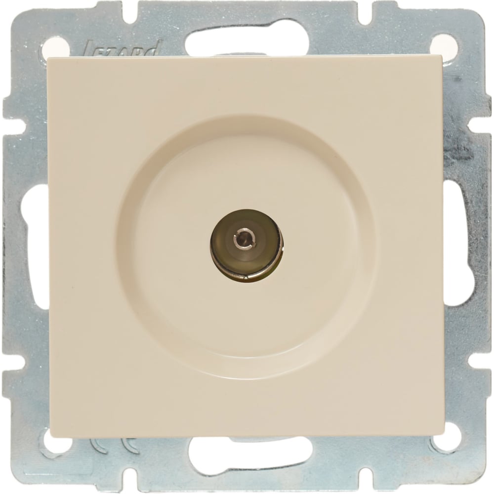 Изображение товара Оконечная розетка Lezard VESNA крем 742-0388-130