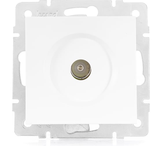 Изображение товара Проходная розетка Lezard VESNA белая 742-0288-129