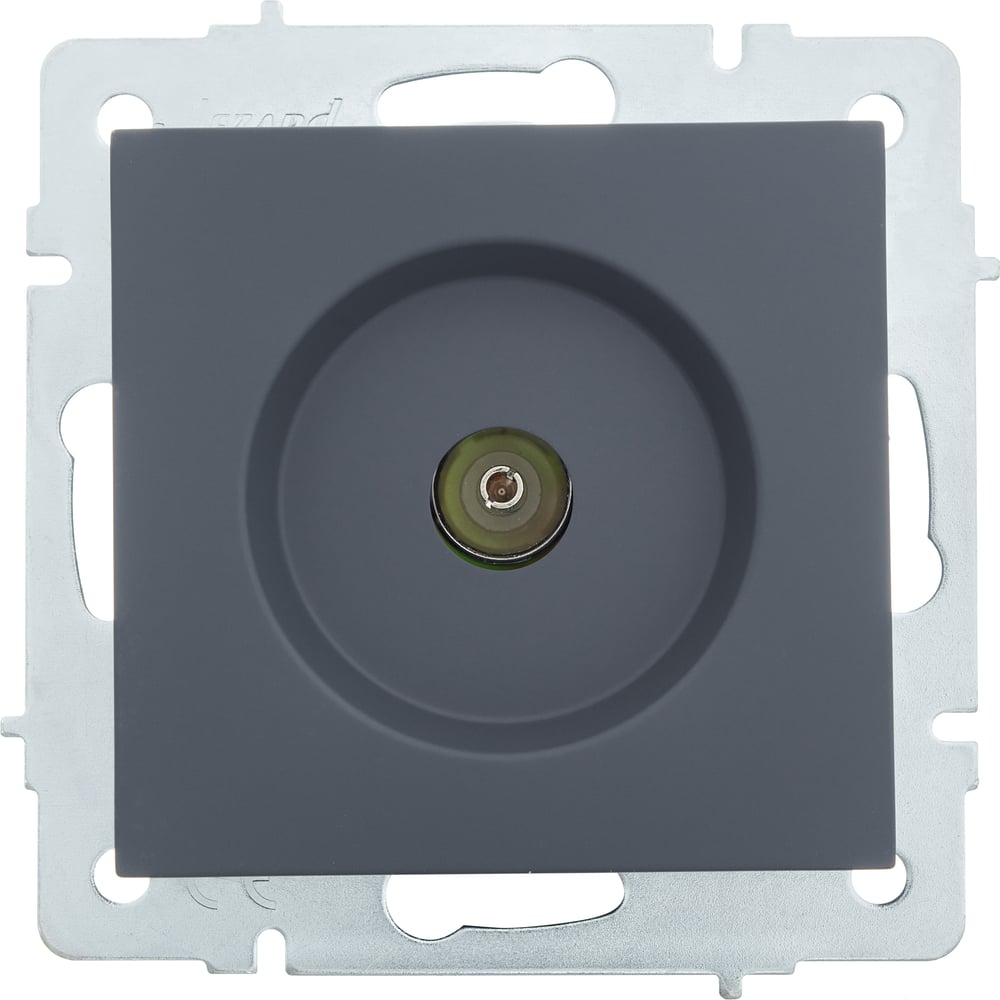 Изображение товара Оконечная розетка Lezard VESNA графит 742-3488-130