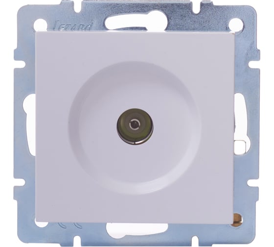 Изображение товара Оконечная розетка Lezard VESNA белая 742-0288-130