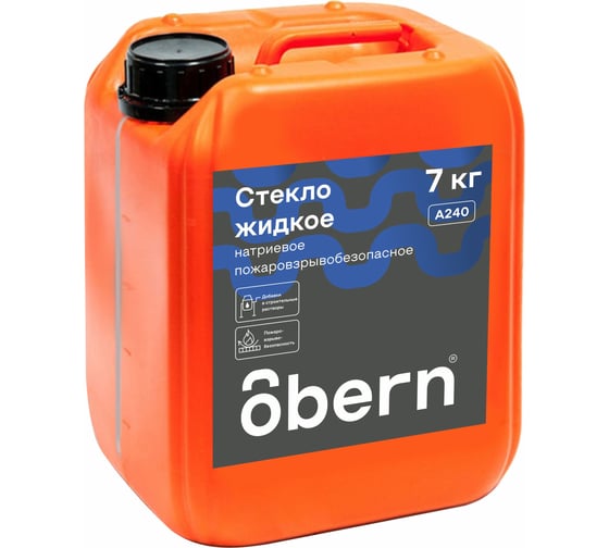 Изображение товара Жидкое стекло Obern 7 кг 13469