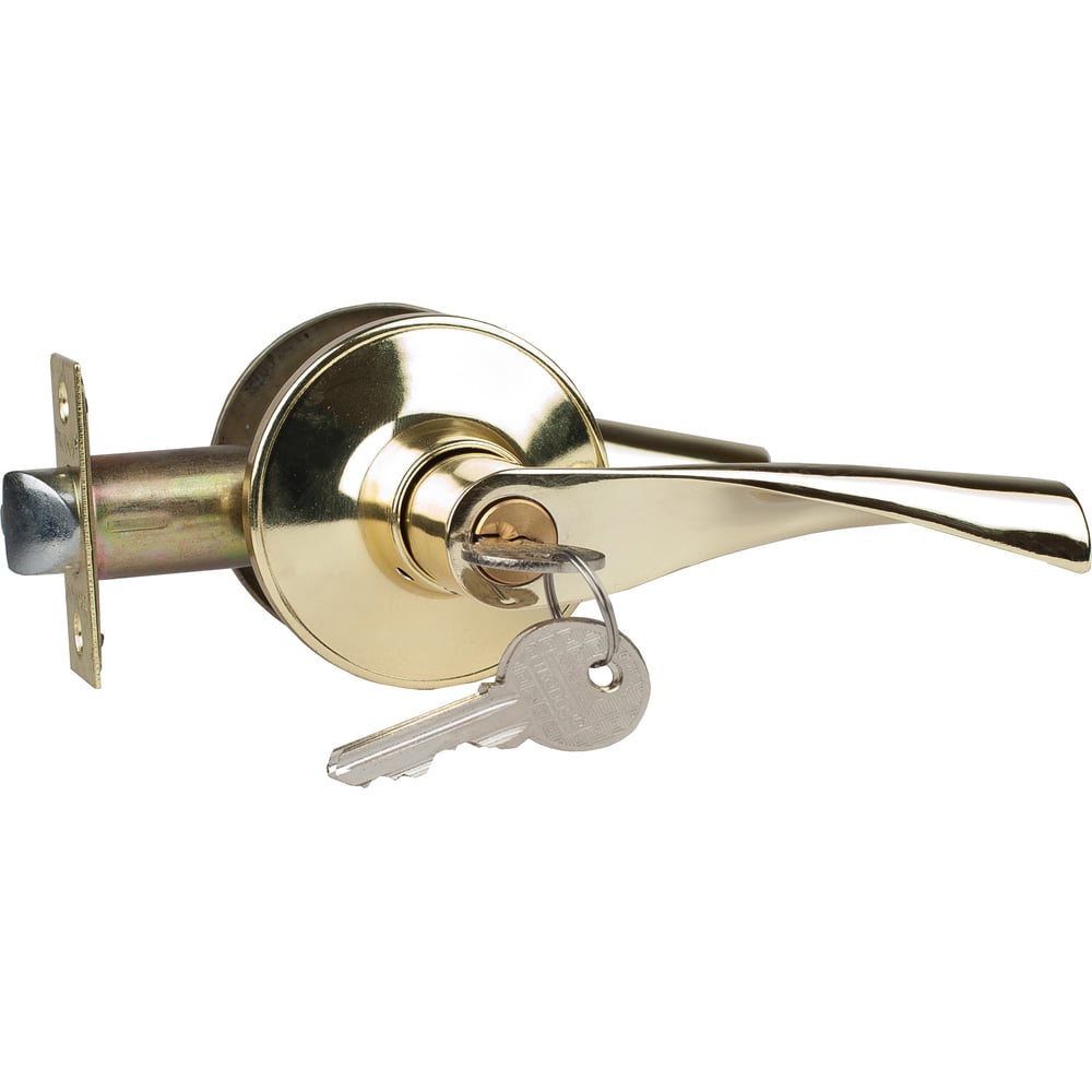 Изображение товара Ручка-защелка Trodos ЗВ2-01 золото для межкомнатных дверей