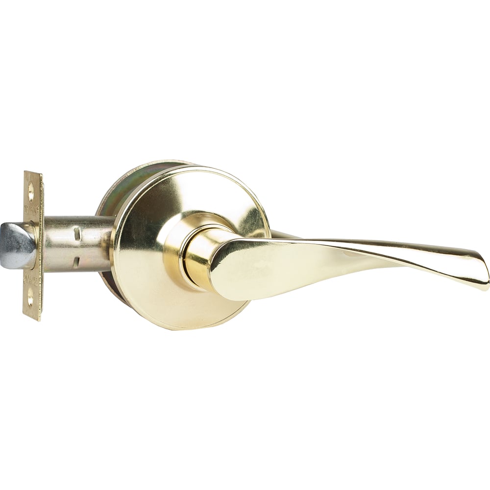Ручка-защелка Trodos личинка замка двери trodos цмвп 208237 100 мм с заверткой золото 5 ключей